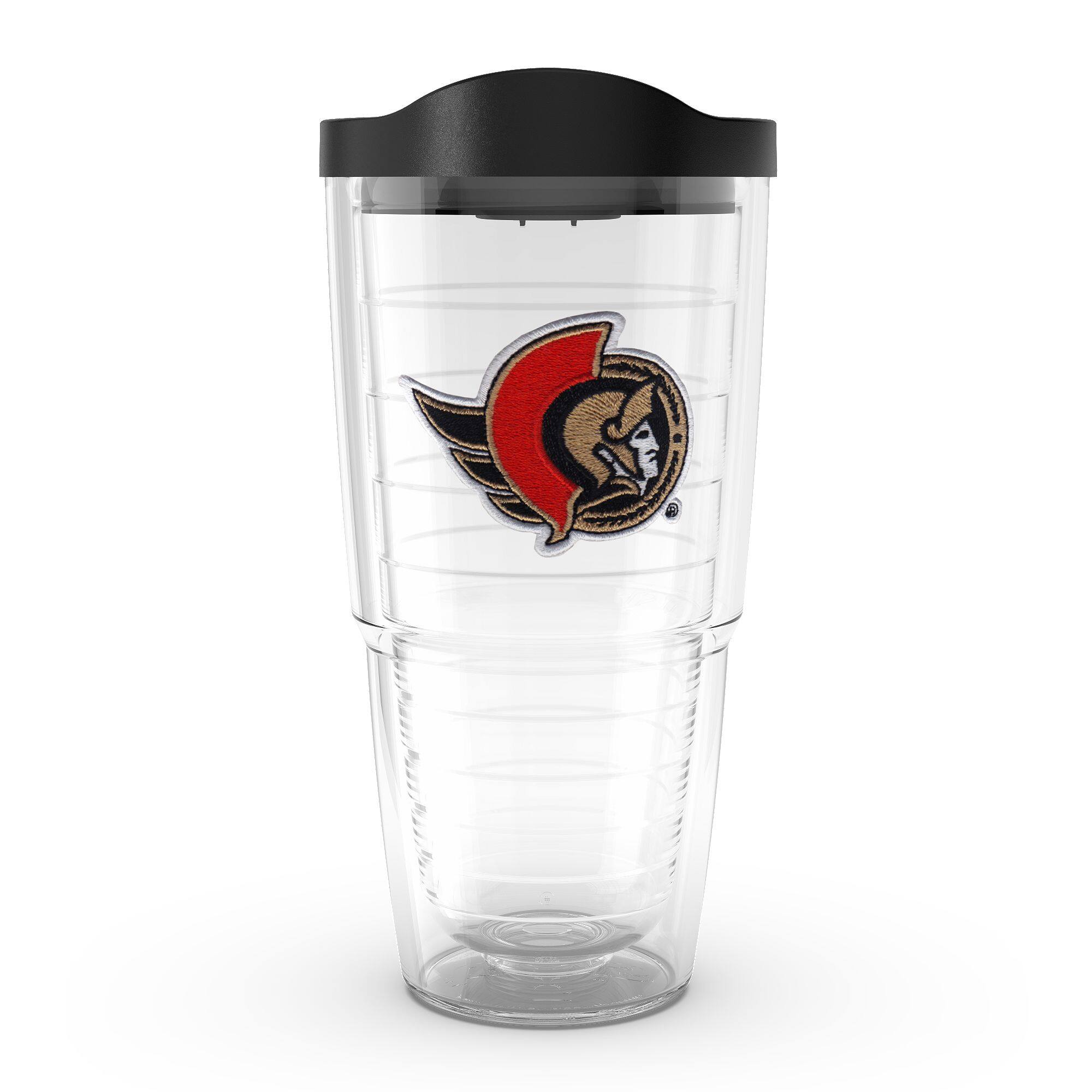 Front. Tervis - Ottawa Senators 24oz. Emblem Classic Tumbler - Multicolor.