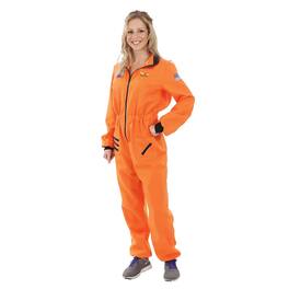 Angels Costumes - Women's Astronaut Costume - Large - Orange