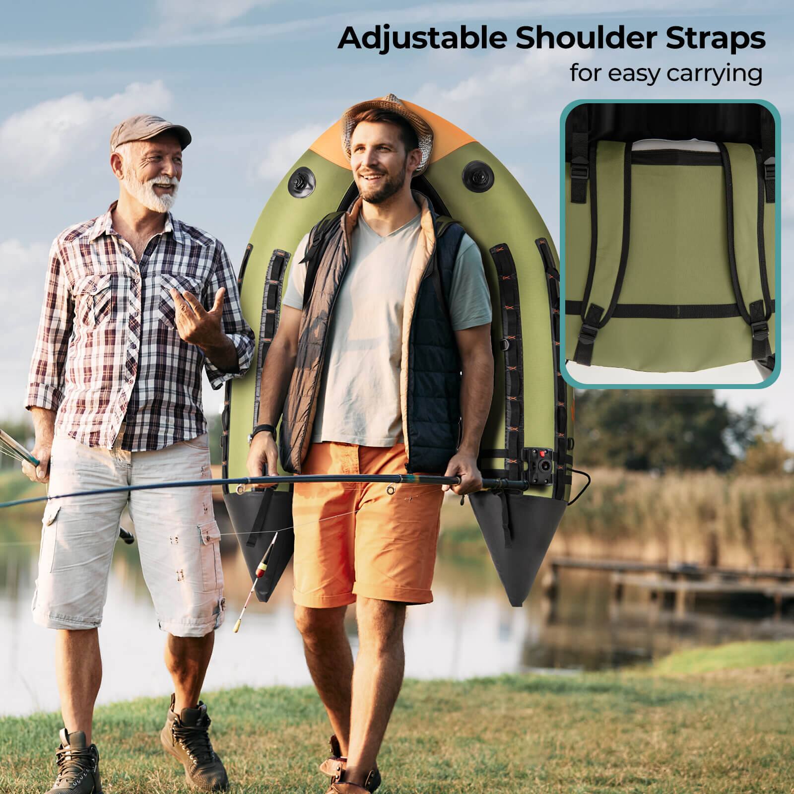 Adjustable Shoulder Straps for easy carrying