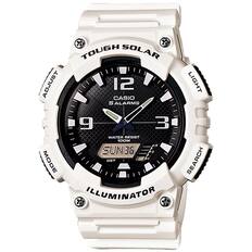 Adjust Mode Tough Solar 12 Casio 5 Alarms 9 3 Water Resist 100M Sun& E DST Illuminator Light Search