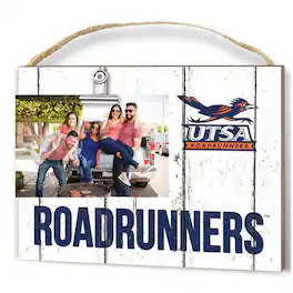 Jardine - UTSA Roadrunners 8'' x 10'' Weathered Clip It Frame - White
