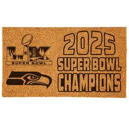 Evergreen Enterprises - Seattle Seahawks Super Bowl LX Champions 28" x 16" Coir Mat - Multicolor