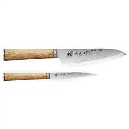 Miyabi - Birchwood 2-pc Knife Set - Brown