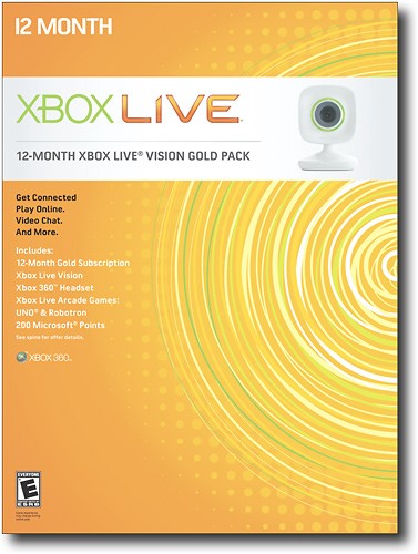 xbox live vision