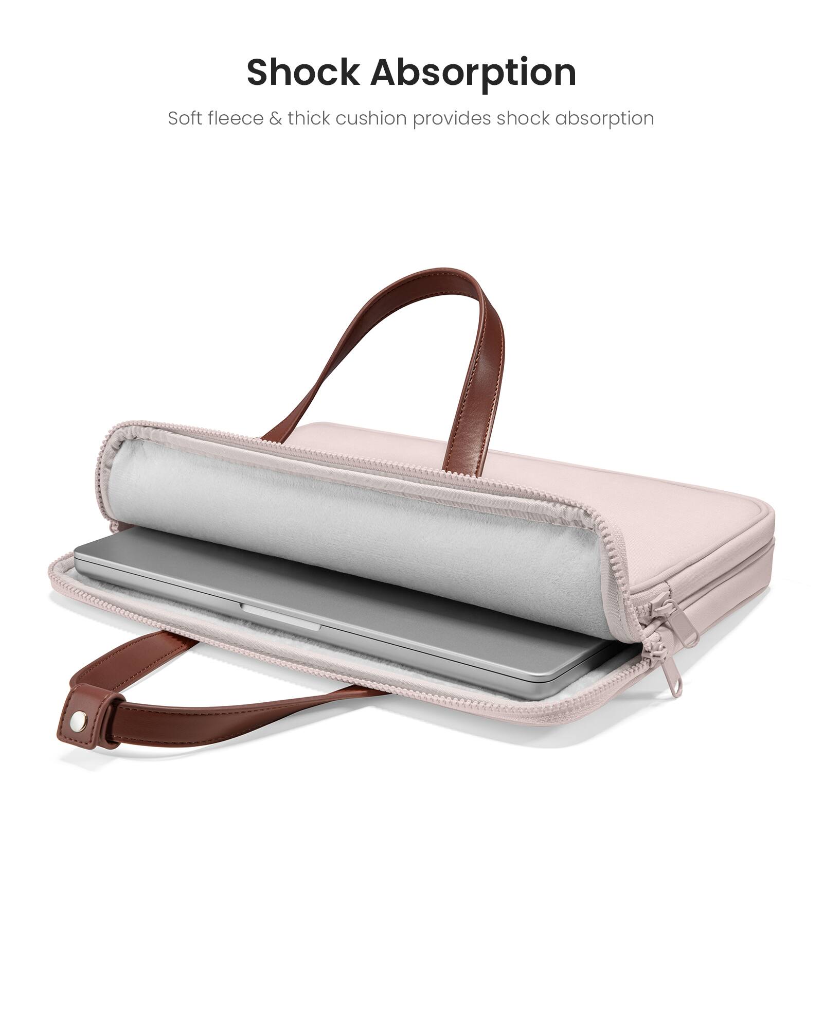 Shock Absorption: Soft fleece & thick cushion provides shock absorption.