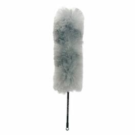 Kitchen + Home - Large Static Duster - 27" Inch Electrostatic Feather Duster - Silver