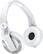 Front. Pioneer - Over-the-Ear DJ Headphones - White.