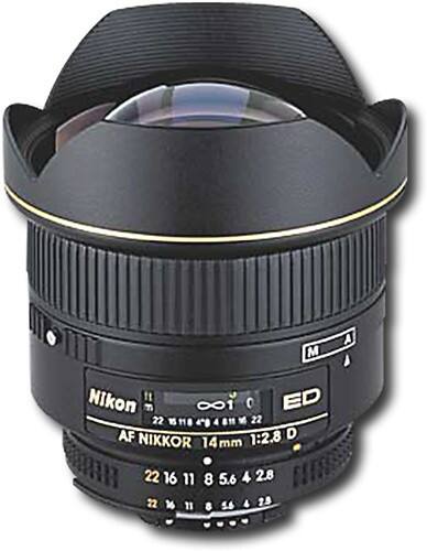 Front Standard. Nikon - Nikkor f/2.8 Lens.