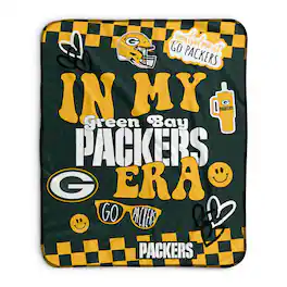 Pegasus - Green Bay Packers 50" x 60" In My Era Fleece Blanket - Multicolor