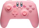 Front. PowerA - Wireless Controller for Nintendo Switch, Nintendo Switch 2 - Kirby Mouthful.