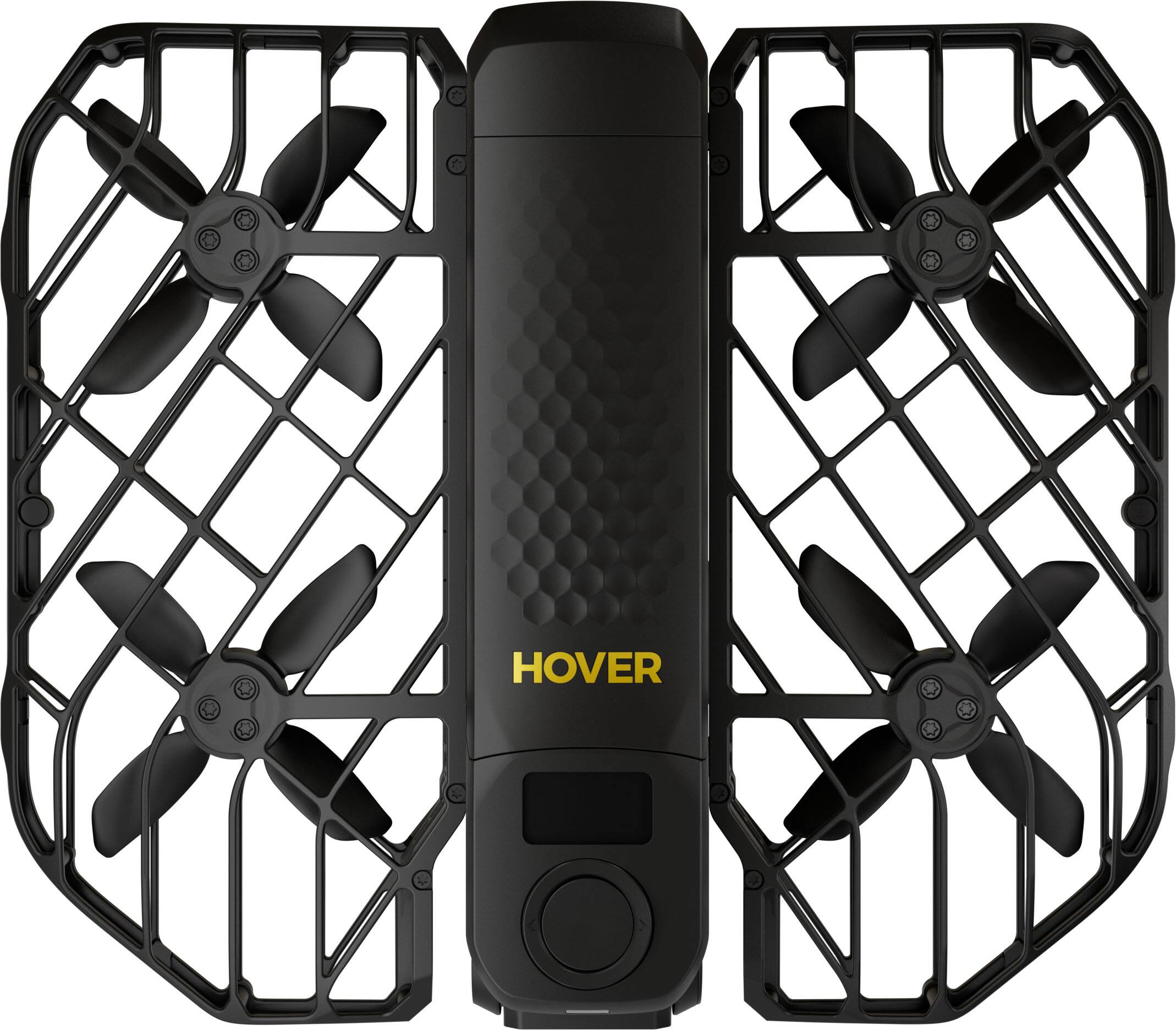Alt View 1. HOVERAir - HOVERAir X1 PROMAX Retail Combo - Black.