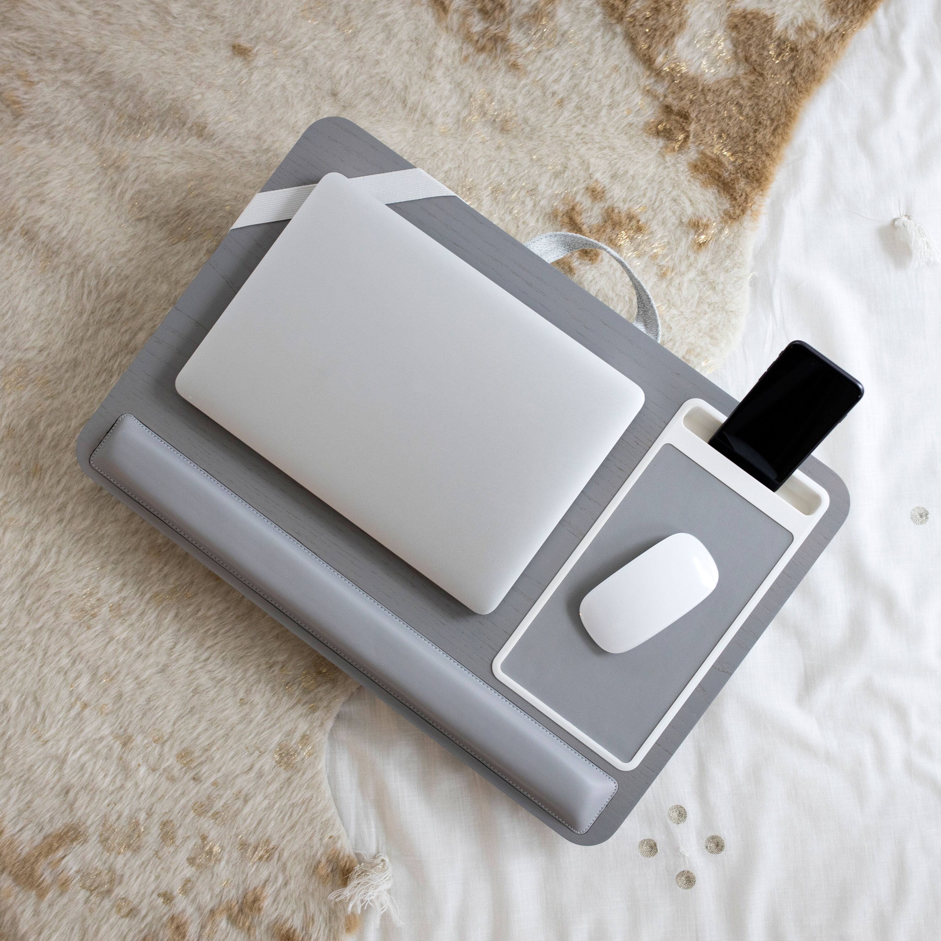Alt View 2. Rossie Home - ROSSIE HOME Premium Lap Desk - Gray.