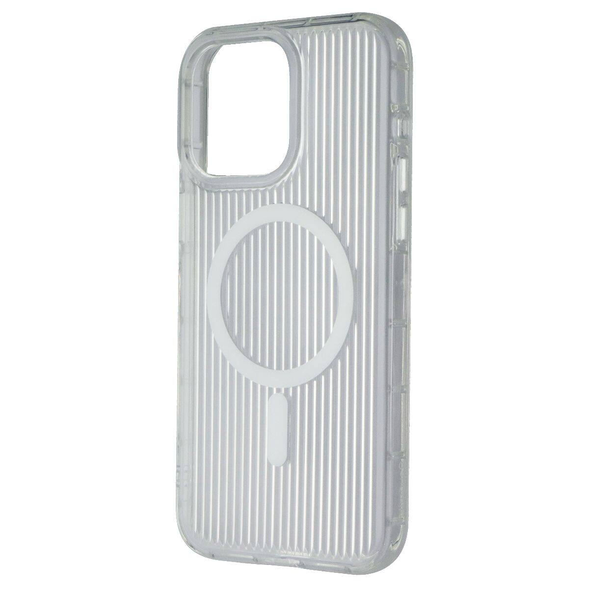 Front. Nimbus9 - Nimbus9 Alto 2 Series Case for MagSafe for Apple iPhone 15 Pro Max - Clear - Clear.