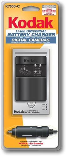 Front Standard. Kodak - Universal Charger for Kodak Lithium-Ion Batteries.