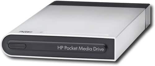 Angle Standard. Hewlett-Packard - 80GB External Pocket Media Drive.