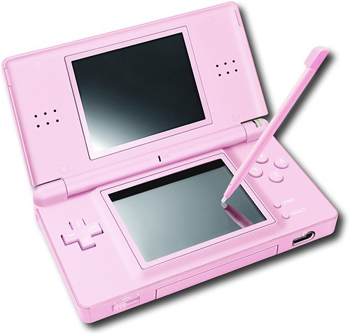 Best Buy: Nintendo DS Lite Coral Pink USGSPB