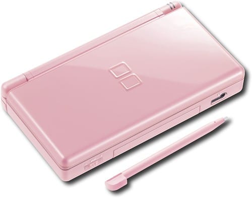 Best Buy Nintendo DS Lite Coral Pink USGSPB