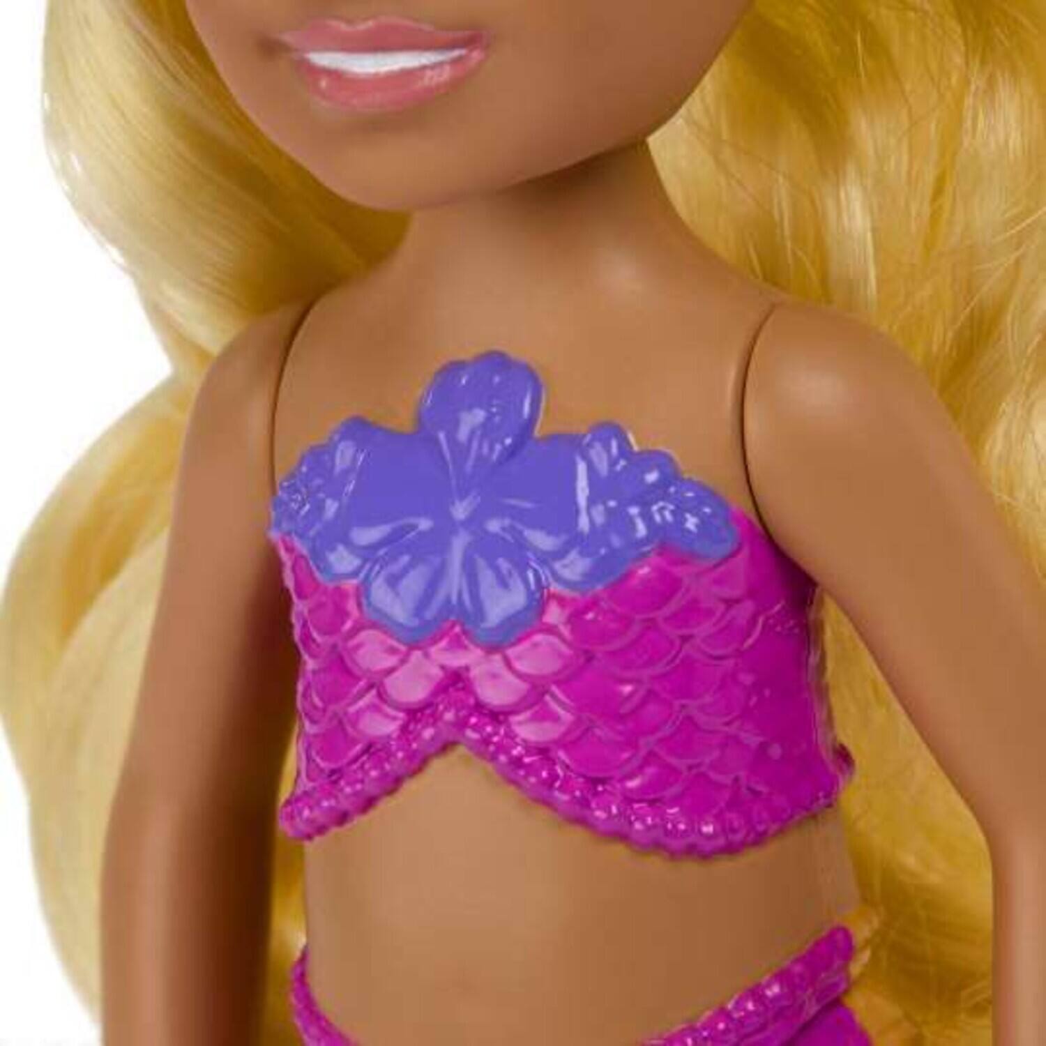 Alt View 3. Mattel - Barbie Fairytale Mermaid Chelsea Doll, Blond Hair   - Collectibles - Multicolor.