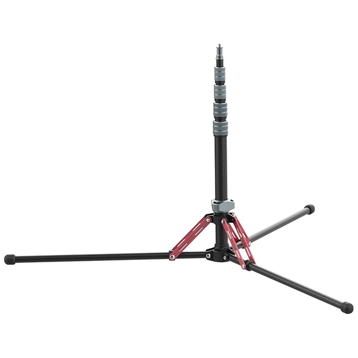 Alt View 2. Ulanzi - Ulanzi MT-49 6.4' 5-Section Carbon Fiber Portable Light Stand/Camera Tripod.