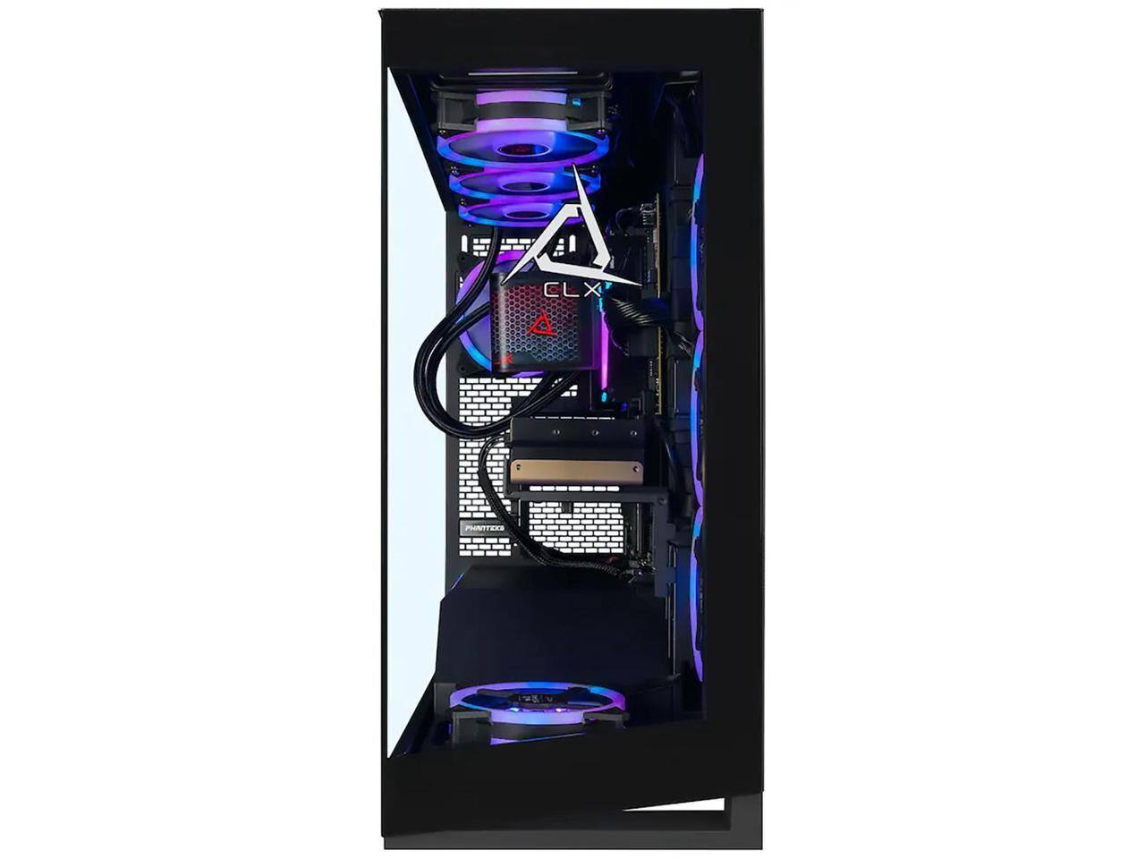 Alt View 8. CLX - CLX Horus Gaming Desktop - AMD Ryzen 9 9950X3D, 32GB DDR5, RTX 5080 16GB, 2TB SSD, WiFi, Windows 11 - Black.