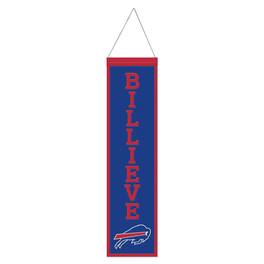 WinCraft - Buffalo Bills 8" x 32" Slogan Wool Banner - Multicolor