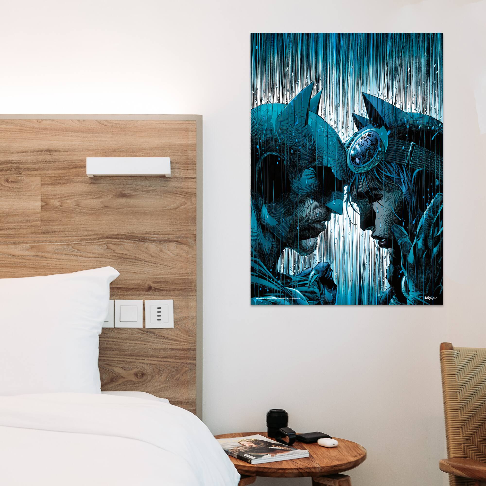 Angle. Trend Setters - DC Comics (Batman - Under The Weather) MightyPrint™ Wall Art MP17240581 - Multicolor.