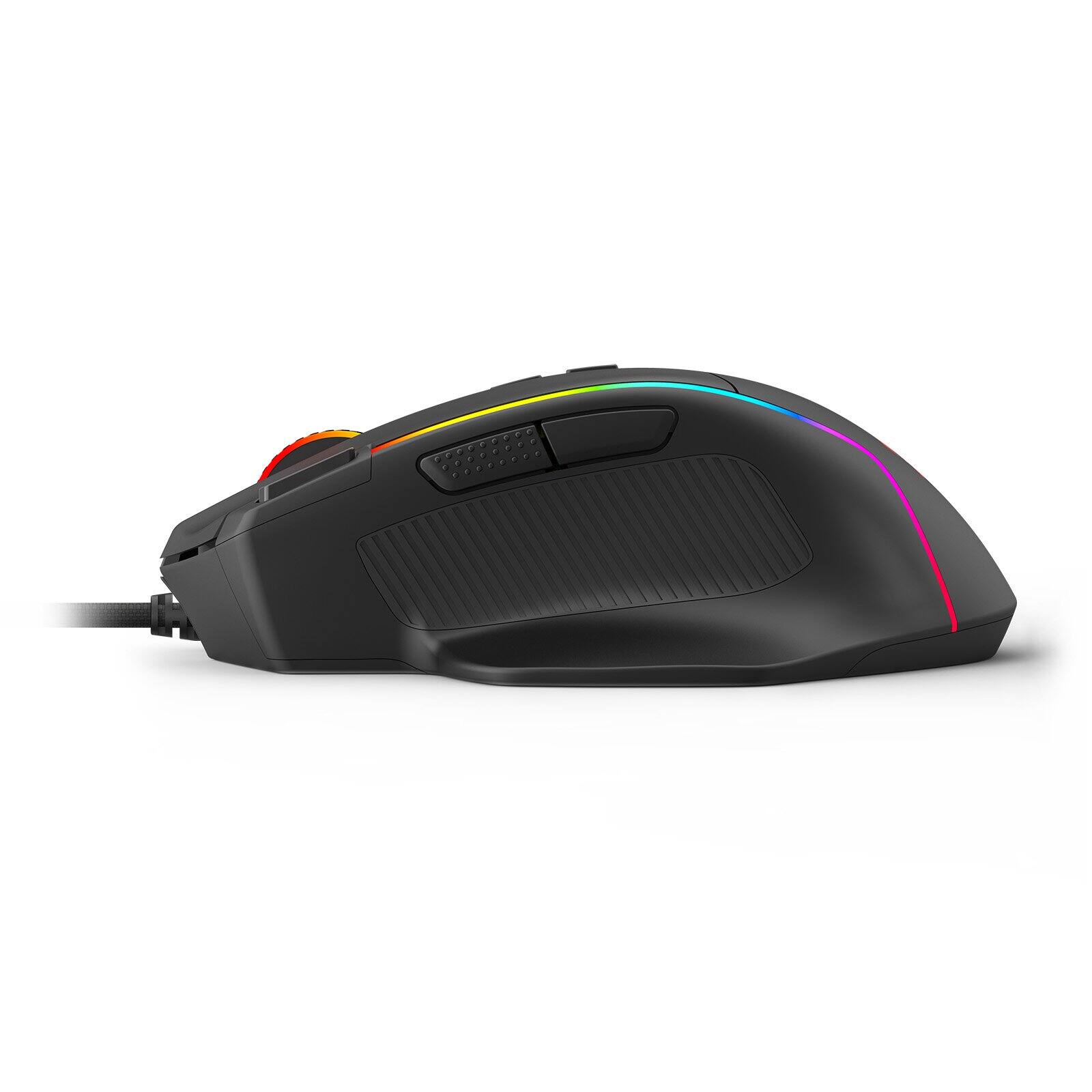Alt View 9. REDRAGON - SWAIN M915 Wired Gaming Mouse - Black.