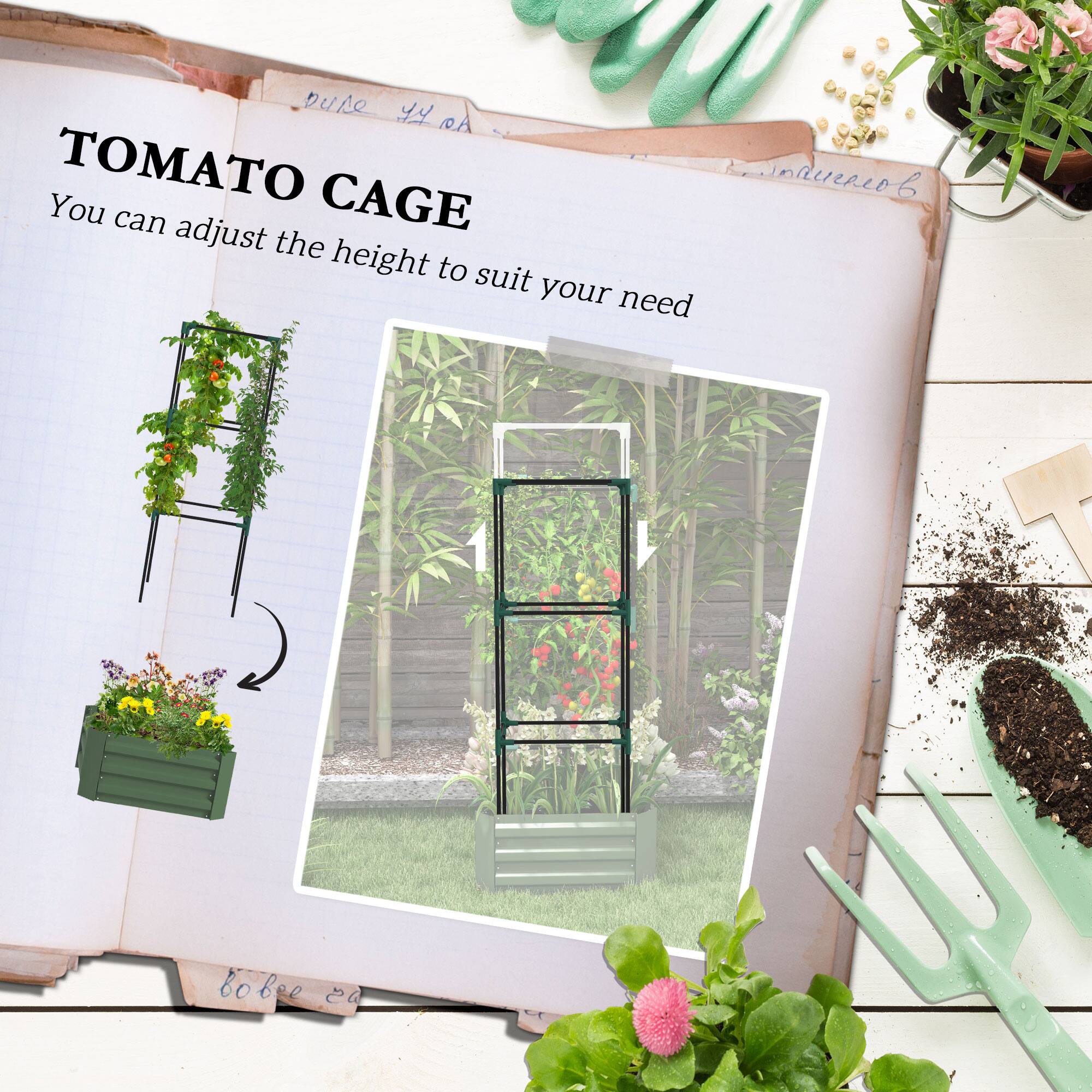 TOMATO CAGE
You can adjust the height to suit your need
