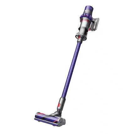 Front. Dyson - Cyclone V10 Animal+ Cordless Stick Vacuum - Purple.