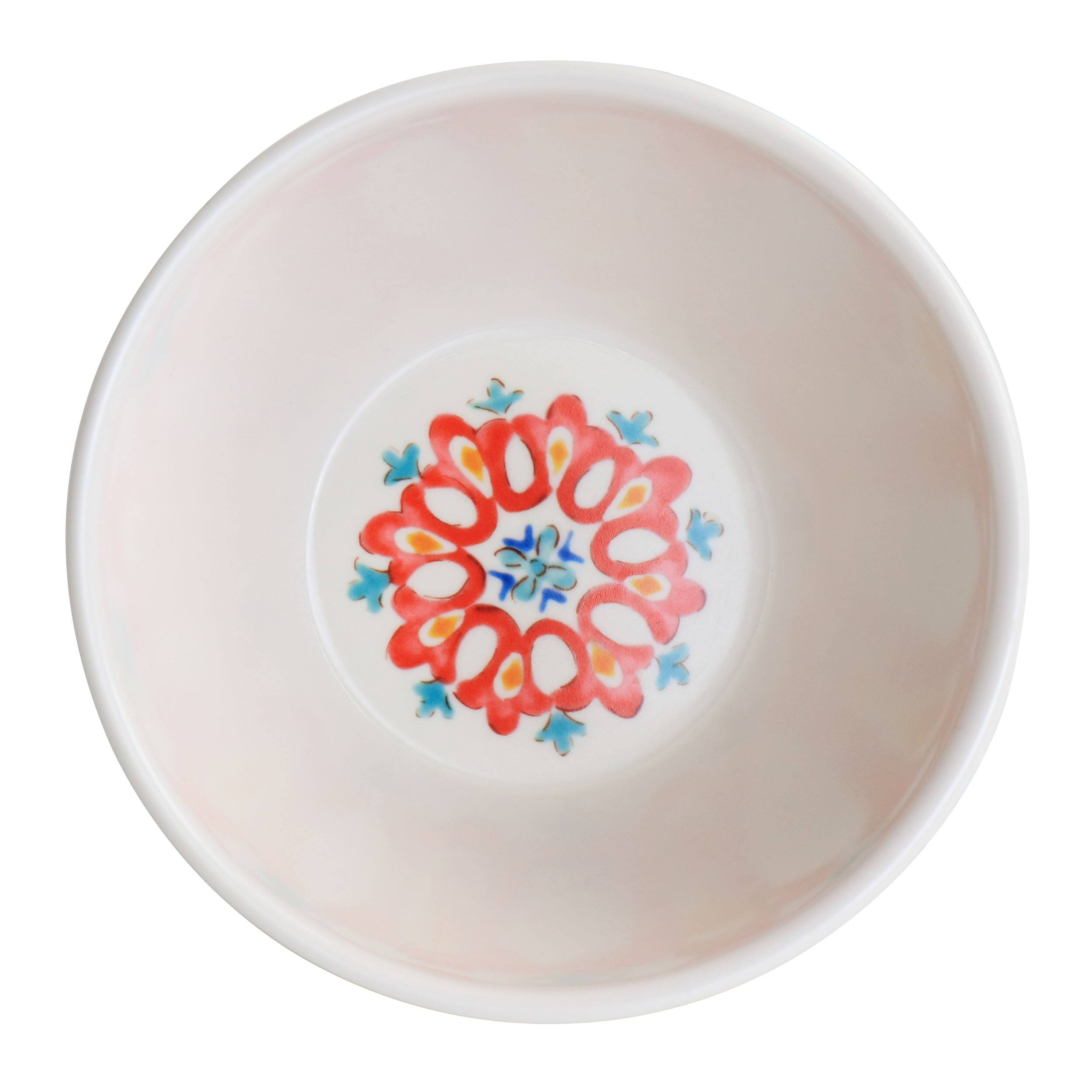 Alt View 5. Laurie Gates - Laurie Gates California Designs Tamayo 12 Piece Melamine Dinnerware Set in Multi-Color - White/Red/yellow/Blue.