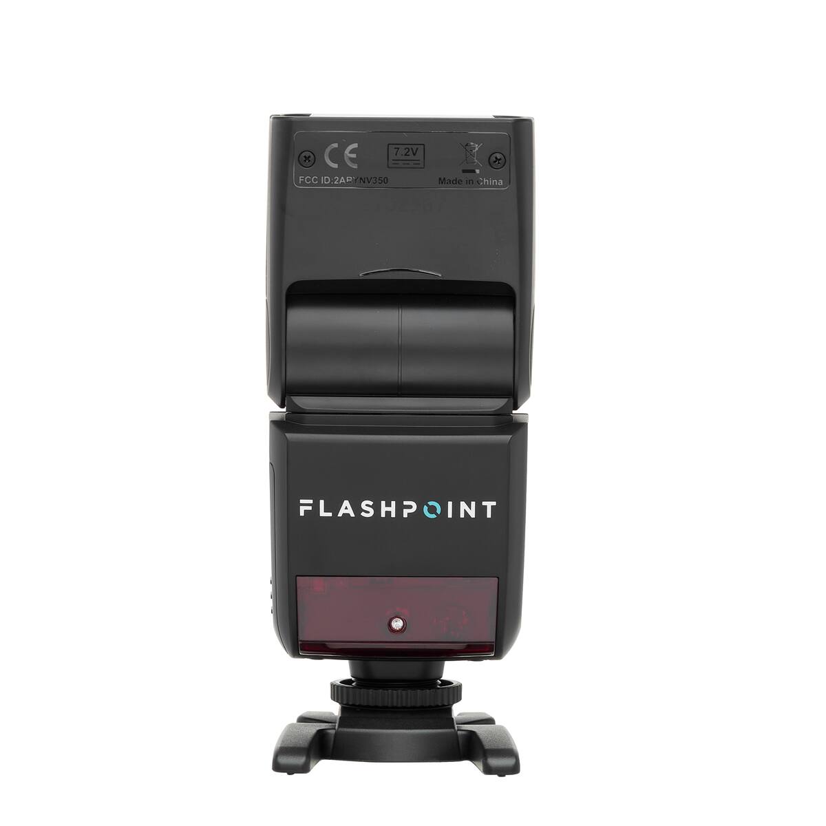CE 7.2V X FCC ID:2ABYNV350  
Made in China  
FLASHPOINT
