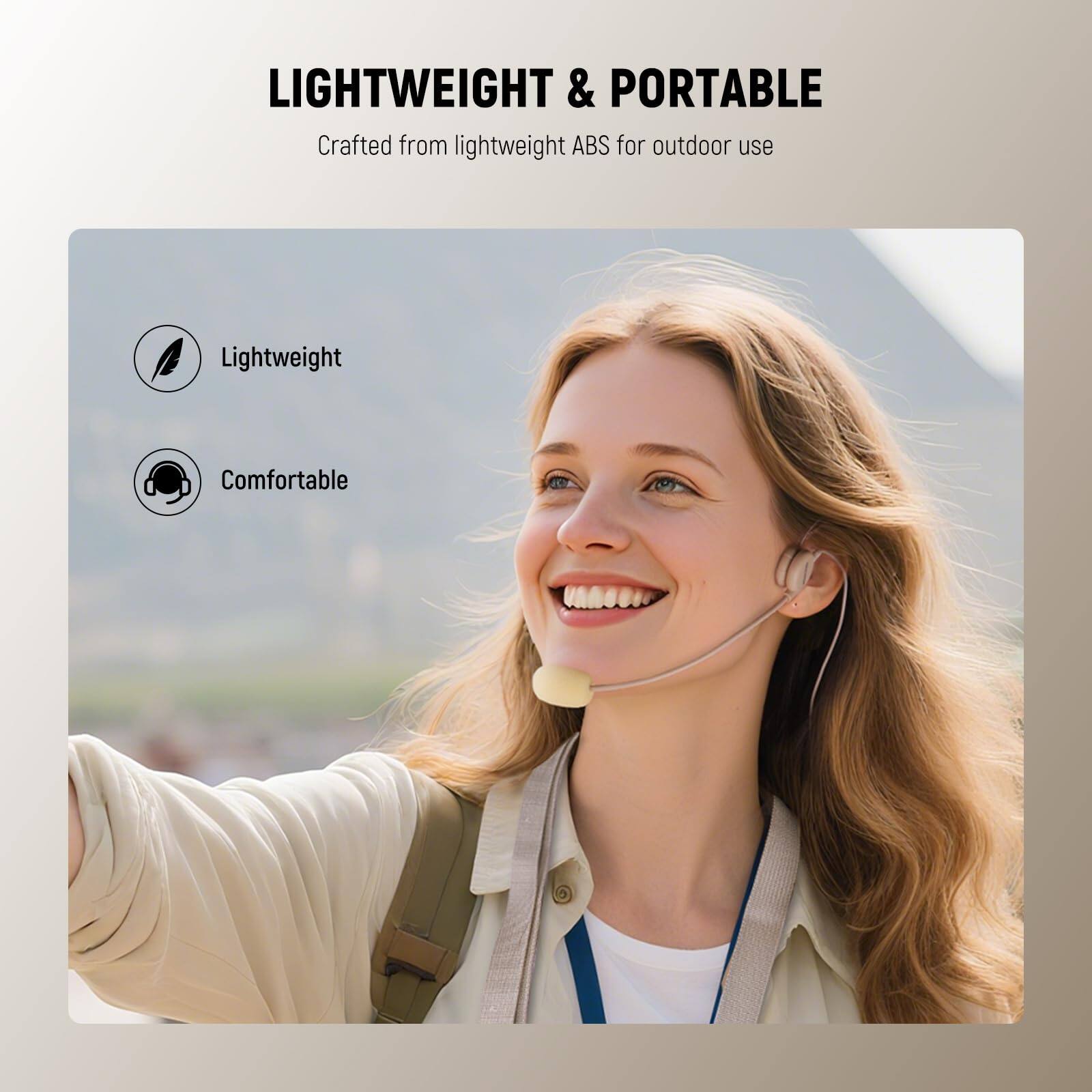 LIGHTWEIGHT & PORTABLE  
Crafted from lightweight ABS for outdoor use  

- Lightweight  
- Comfortable