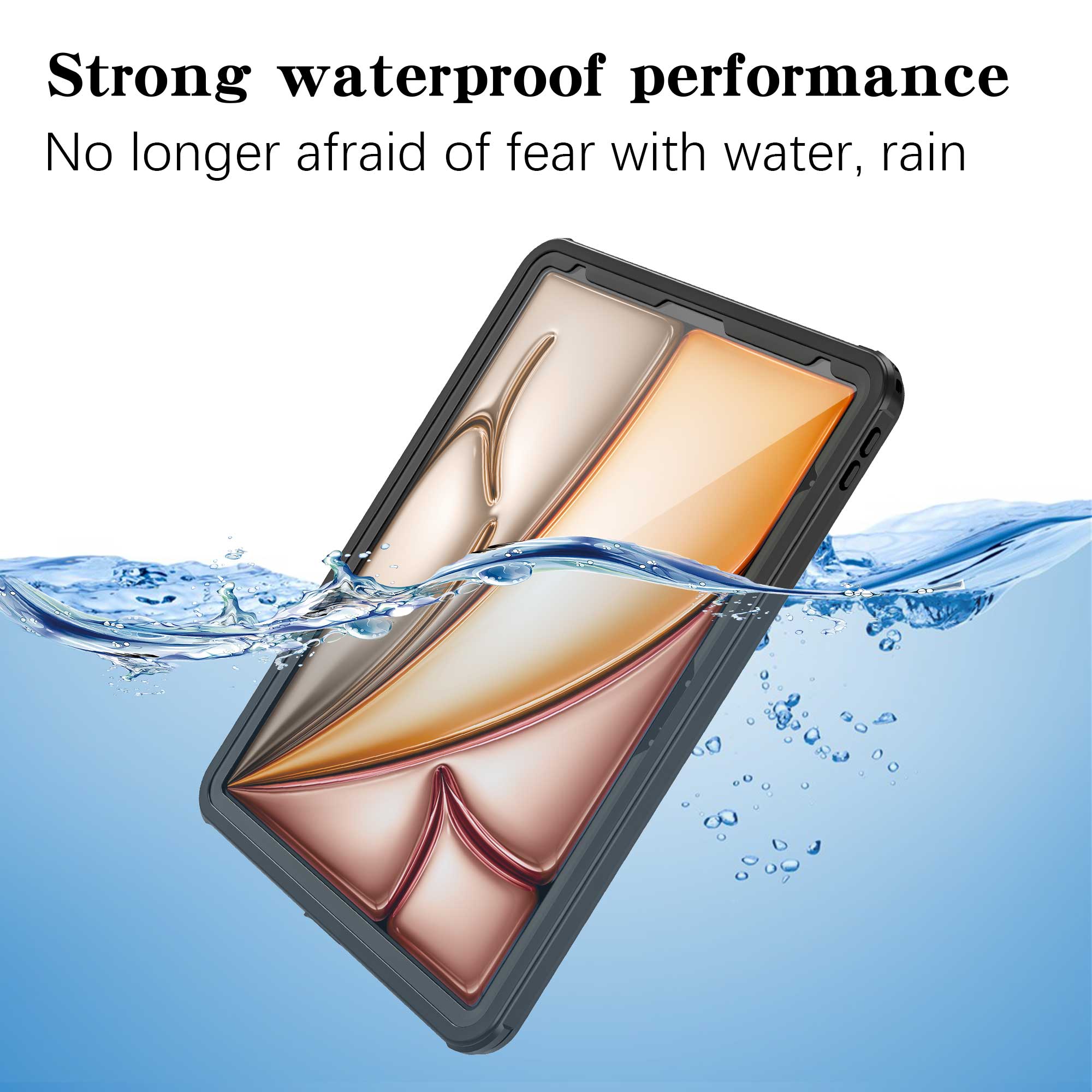 Strong waterproof performance  
No longer afraid of fear with water, rain