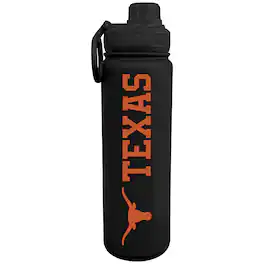 The Fanatic Group - Texas Longhorns 24oz. Stainless Sport Bottle - Black