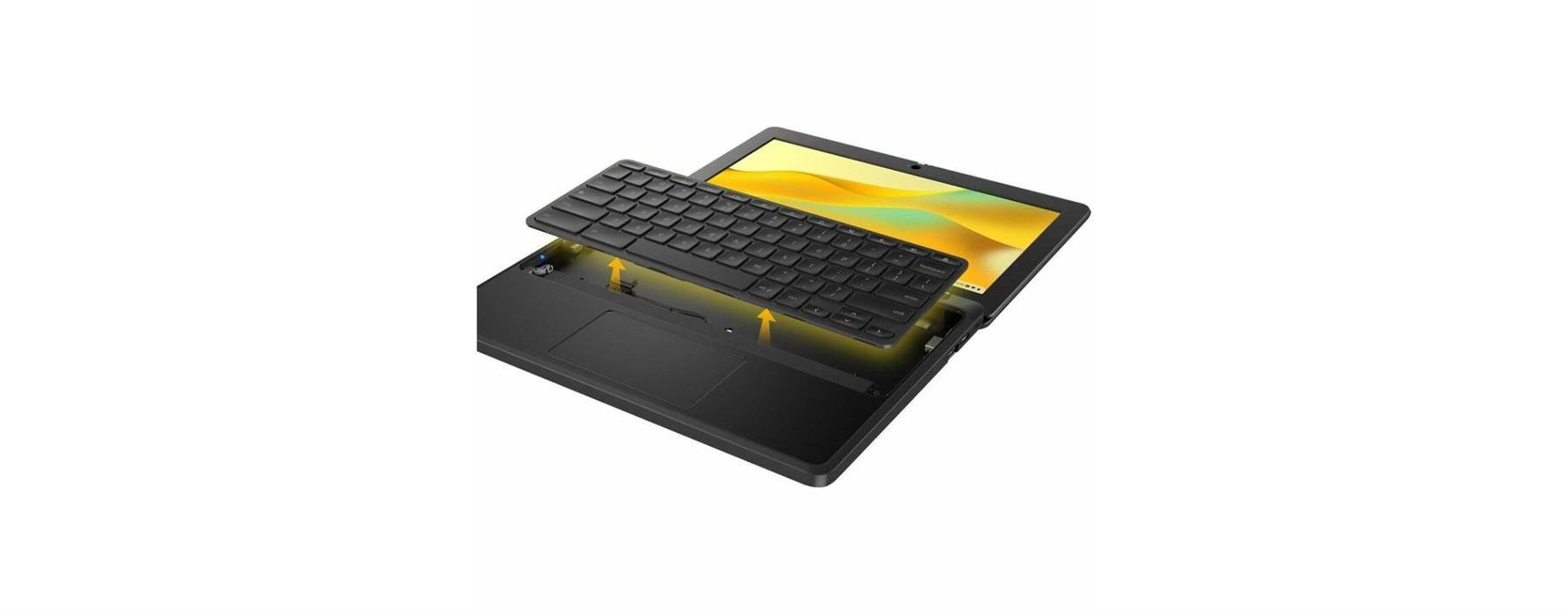 Angle. Ace - Chromebook 511 C737T C737T-C6CR 11.6" Touchscreen Chromebook - Full HD - Intel - 8 GB - 64 GB Flash Memory - English [US - Black.