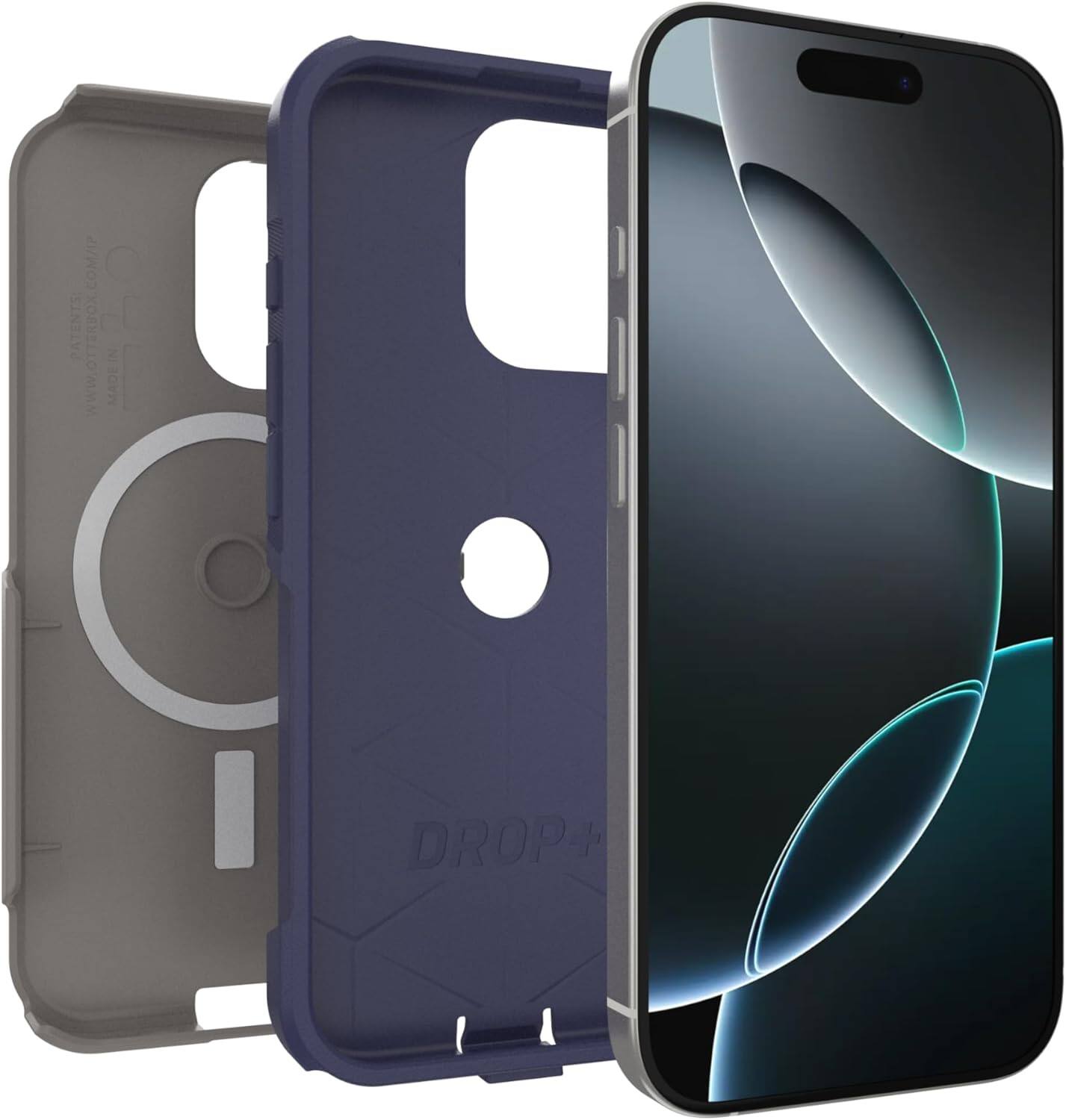 COM/IP PATENTS WWW.OTTERBOX.COM/ C MADEIN C DROP+