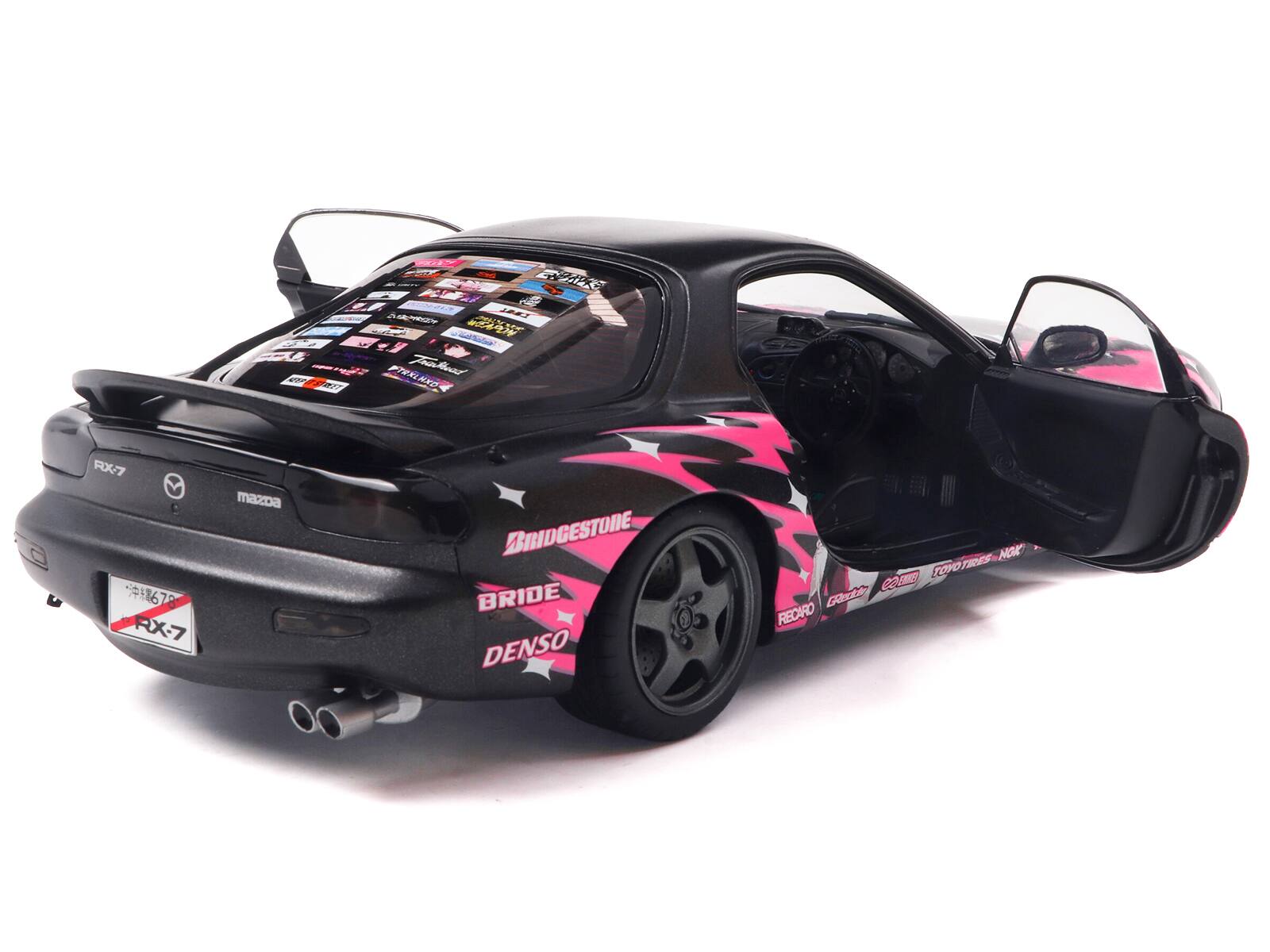 C W d n THRT W FTERLNX TaaRoa RX 6 RX-7 maxoa BRIDGESTONE BRIDE DENSO COYOTES-NOR MO OPO TIES @ES Fxta RECARO
