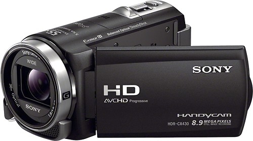 Best Buy: Sony Handycam HDR-CX430V 32GB HD Flash Memory Camcorder