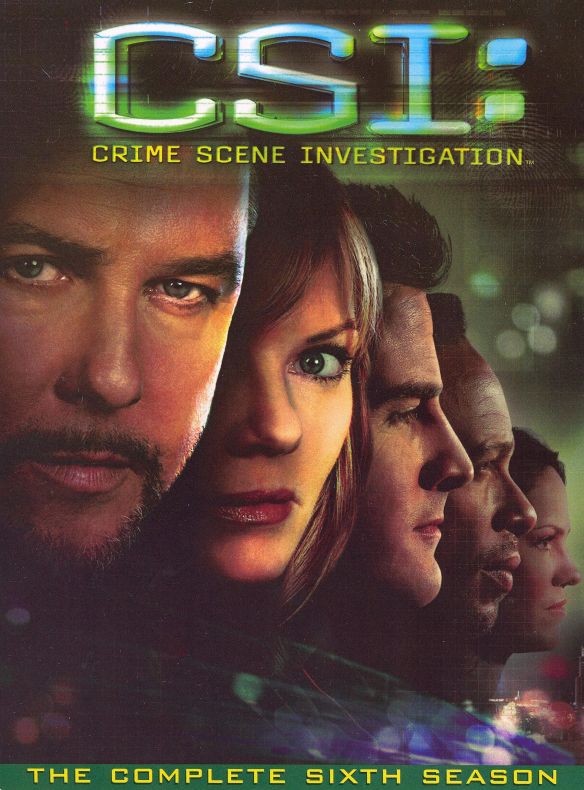  CSI: Crime Scene Investigation - The Complete Sixth Season [7 Discs] [DVD]