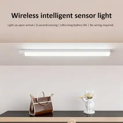 Wireless intelligent sensor light
Light up upon arrival | 0-second sensing | Ultra-long battery life | No wiring required