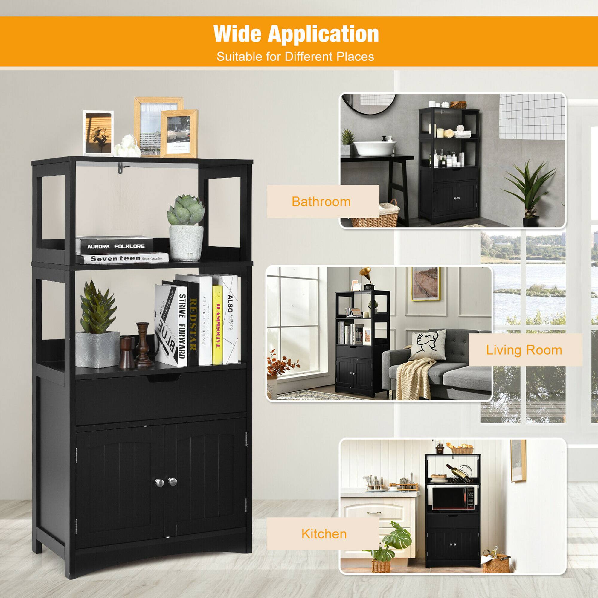 Wide Application  
Suitable for Different Places  

Bathroom  

Living Room  

Kitchen