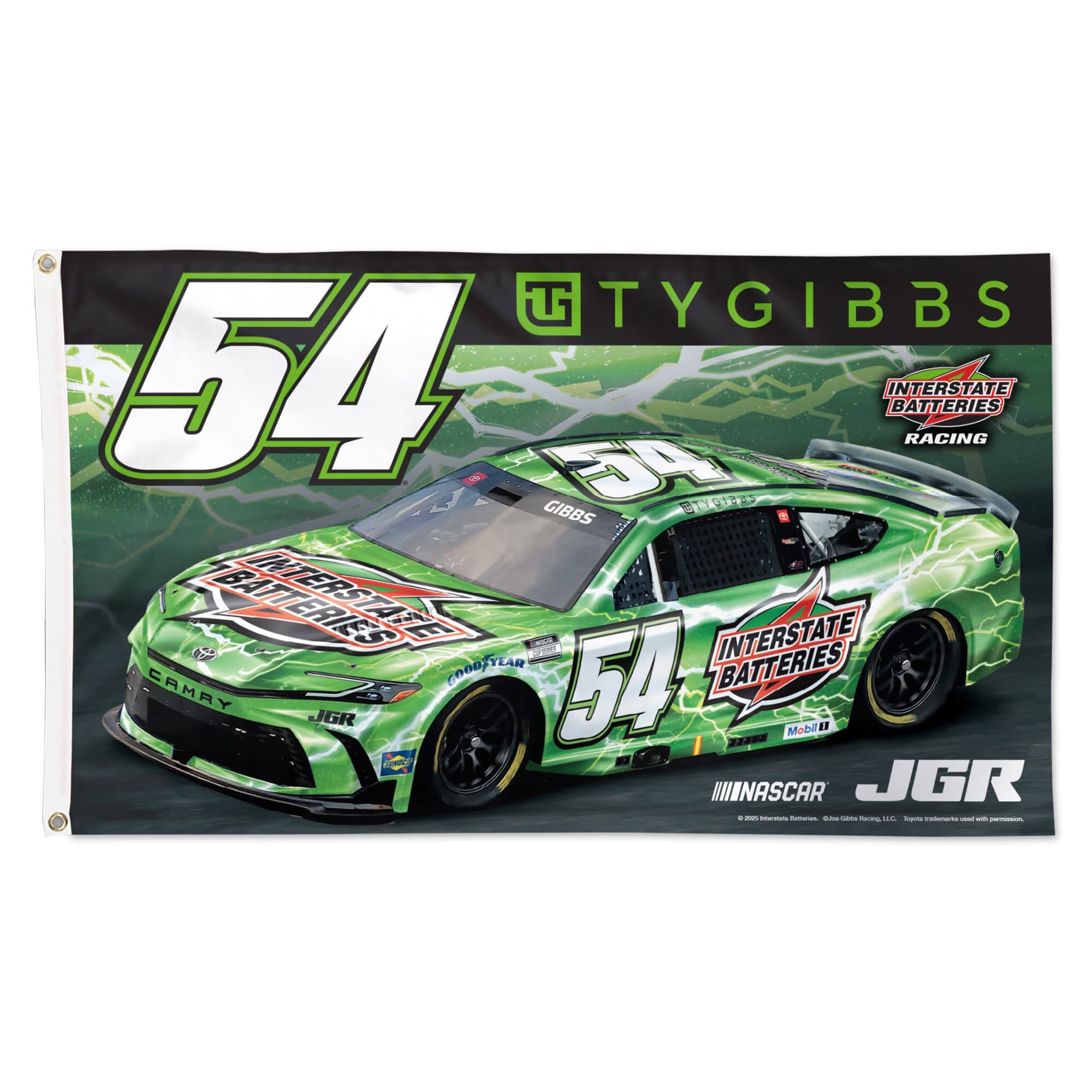 54 TY GIBBS  
INTERSTATE BATTERIES RACING  
INTERSTATE BATTERIES  
NASCAR  
JGR  
CAMRY