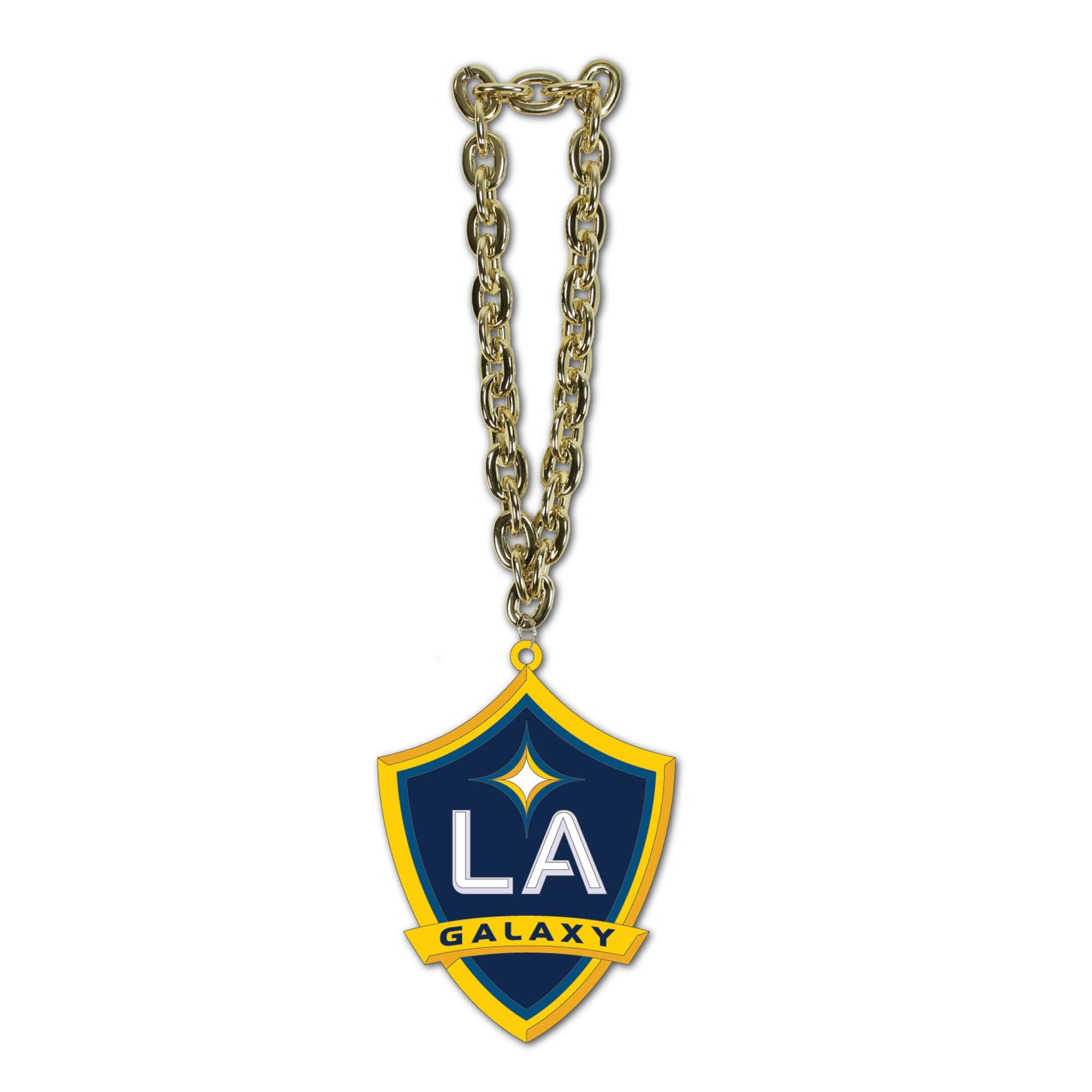MOJO - LA Galaxy Team Logo Fan Chain Necklace - Blue price history on PriceWatchPro