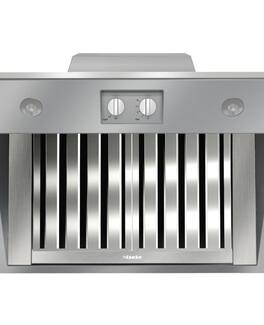 Miele - 47 inches - Recirculating - Range Hood Insert - Stainless Steel