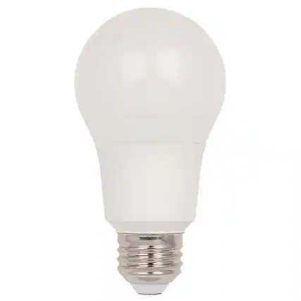 Front. Westinghouse - Westinghouse A19 E26 (Medium) LED Bulb Daylight 75 Watt Equivalence 1 pk.