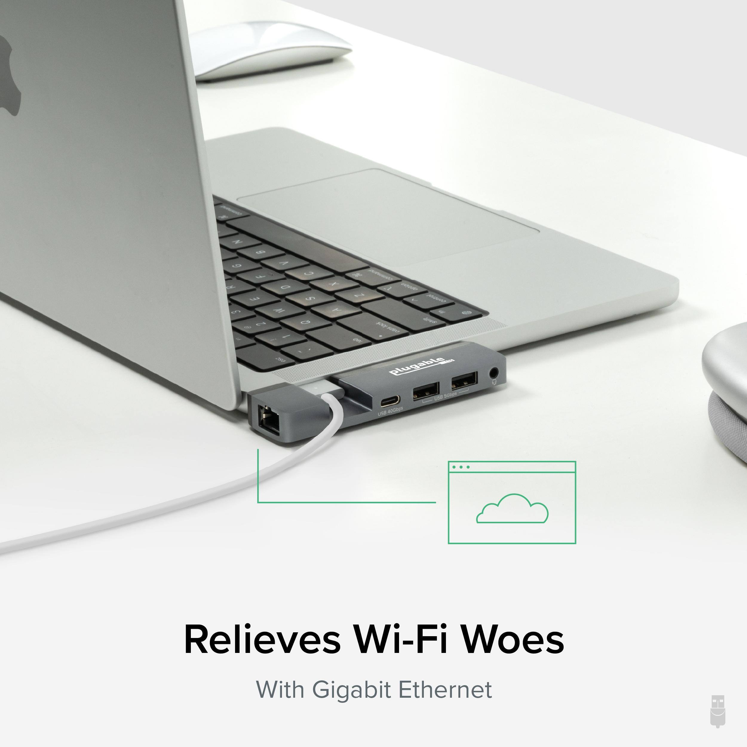 Relieves Wi-Fi Woes  
With Gigabit Ethernet
