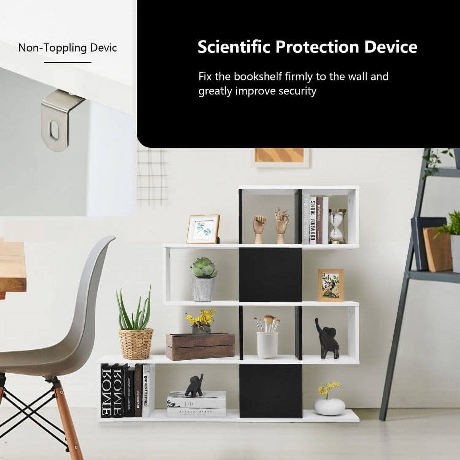 Non-Topping Device

Scientific Protection Device

Fix the bookshelf firmly to the wall and greatly improve security