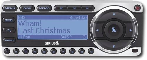 Sirius st4 store car radio with remote