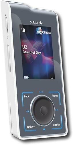 Angle Standard. Directed Electronics - Stiletto 10 Portable SIRIUS Satellite Radio.