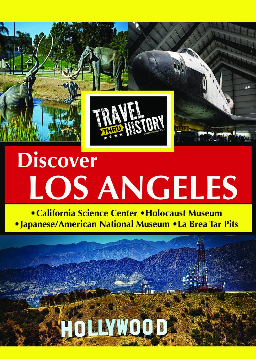 TRAVEL THRU HISTORY DiscoverLos Angeles  - DVD